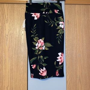 floral skirt